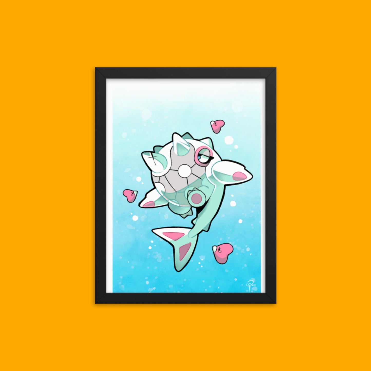 Pokemon Scarlet & Violet Cetitan Framed Poster