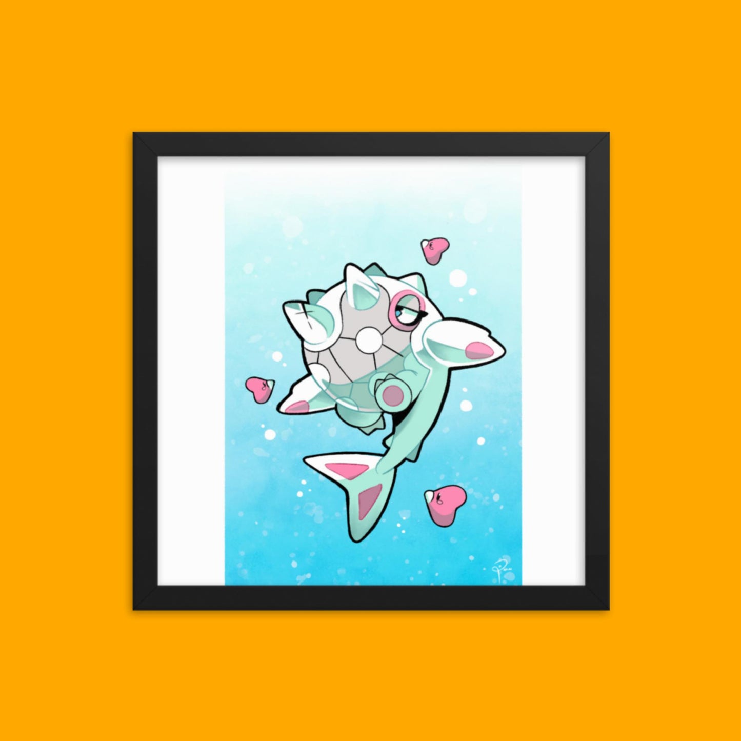 Pokemon Scarlet & Violet Cetitan Framed Poster