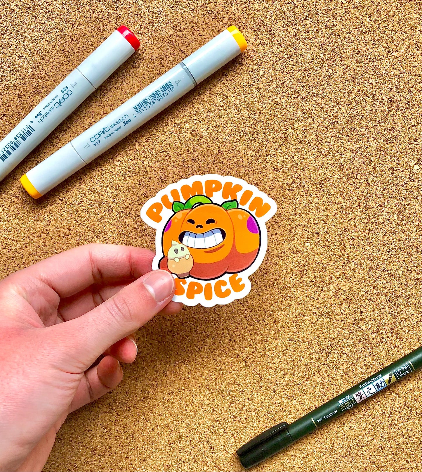 Pumpkin Spice Sticker | Halloween Sticker