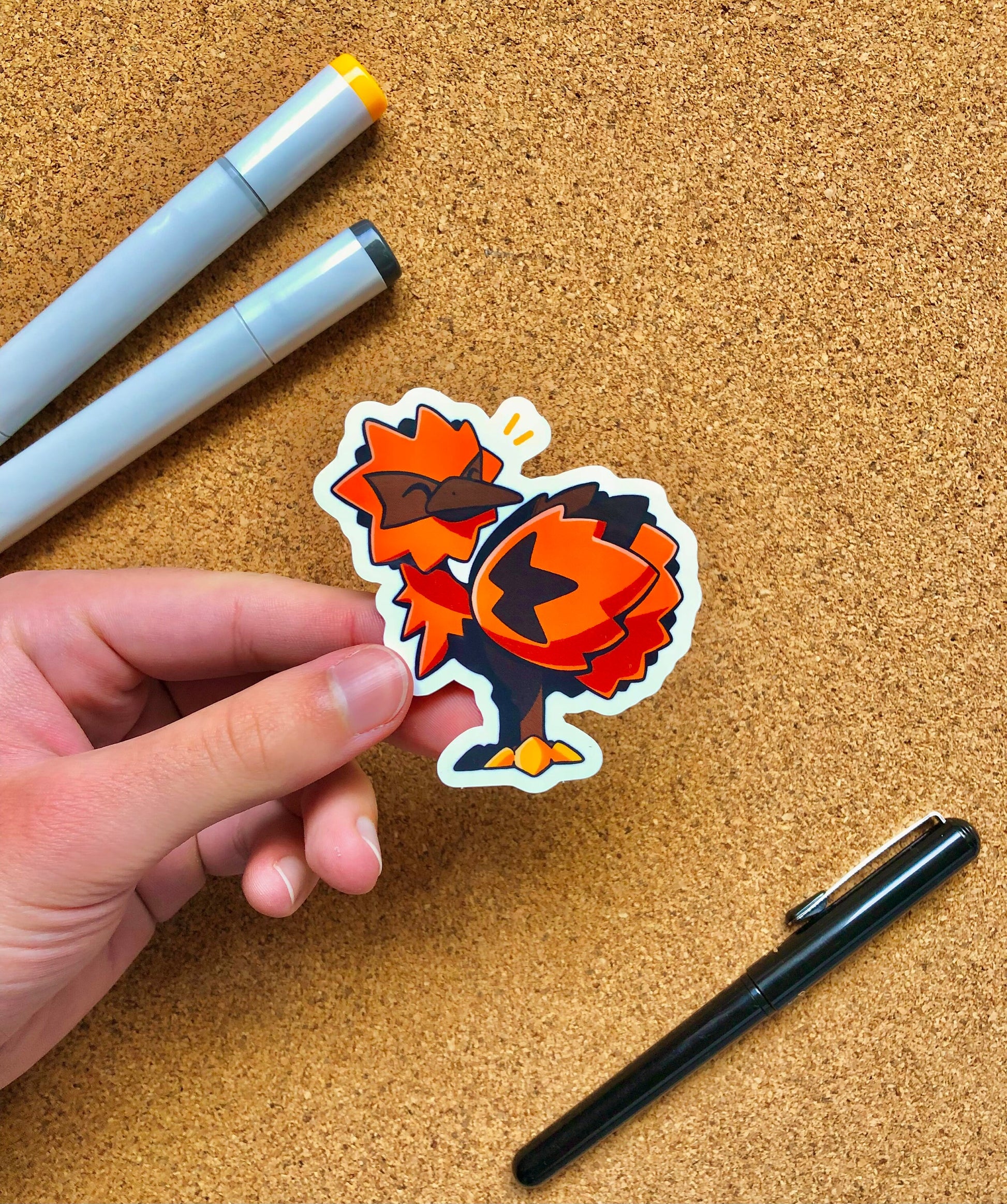 Galarian Zapdos Sticker | Pokemon Sticker