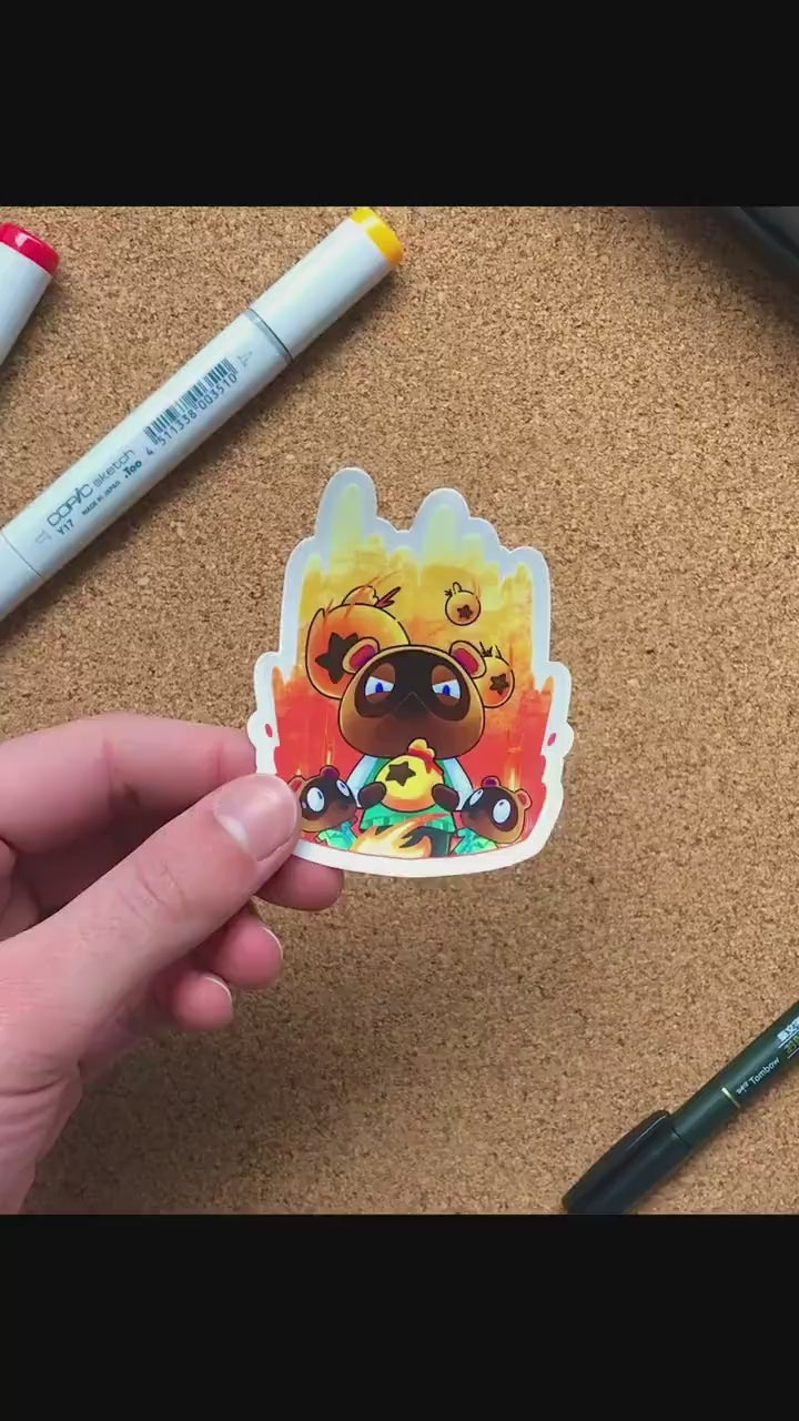 Animal Crossing | Tom Nook Sticker