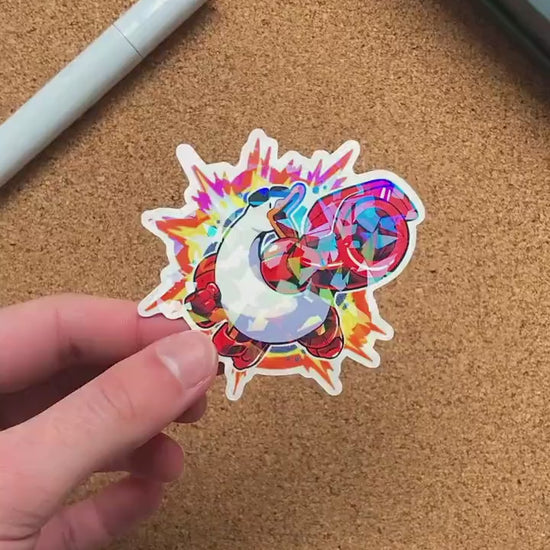 Mighty Goose I Holographic Sticker