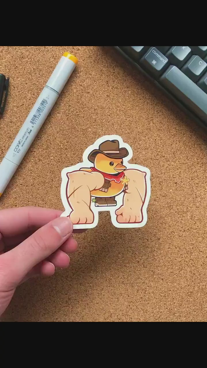 Duck Law Sticker | Cute Sticker