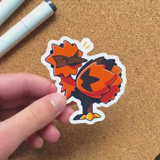 Galarian Zapdos Sticker | Pokemon Sticker