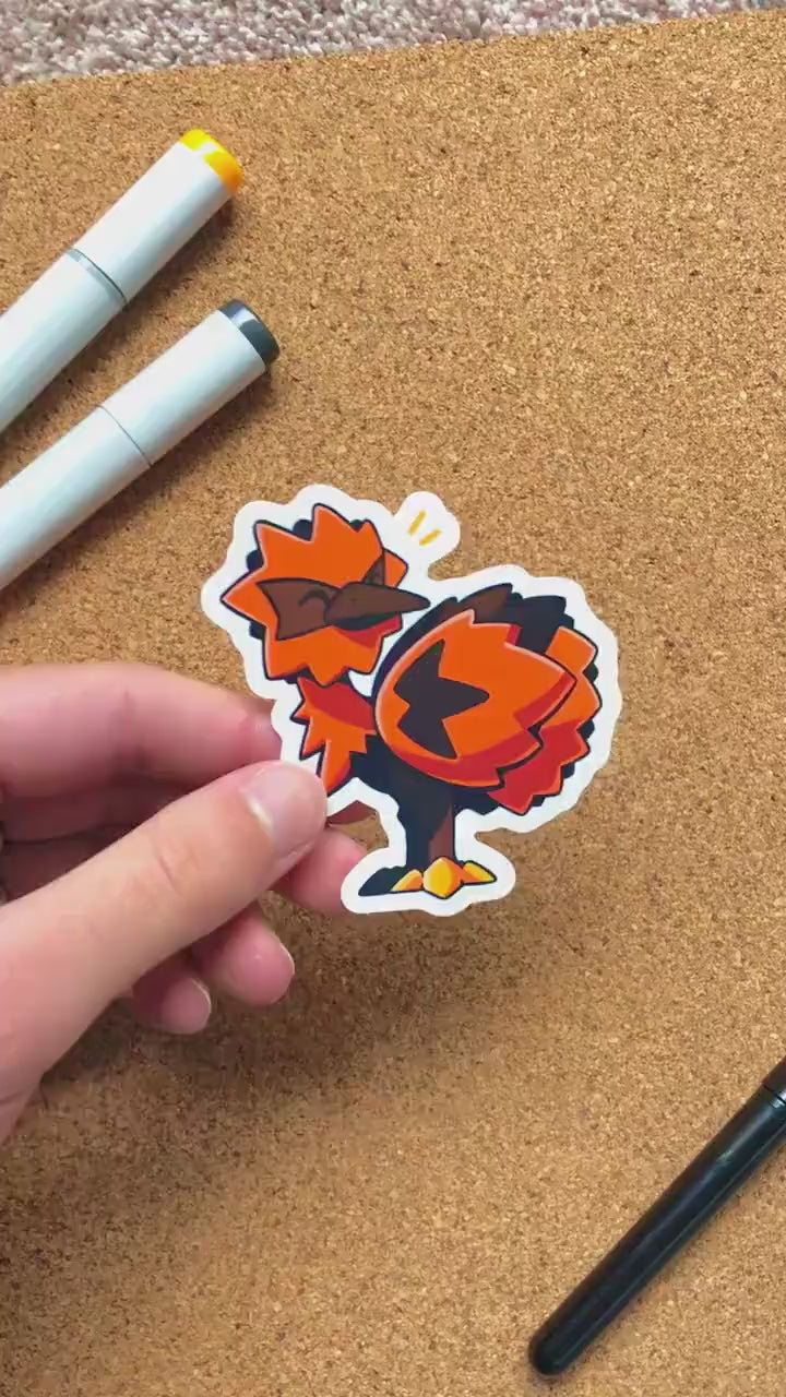 Galarian Zapdos Sticker | Pokemon Sticker