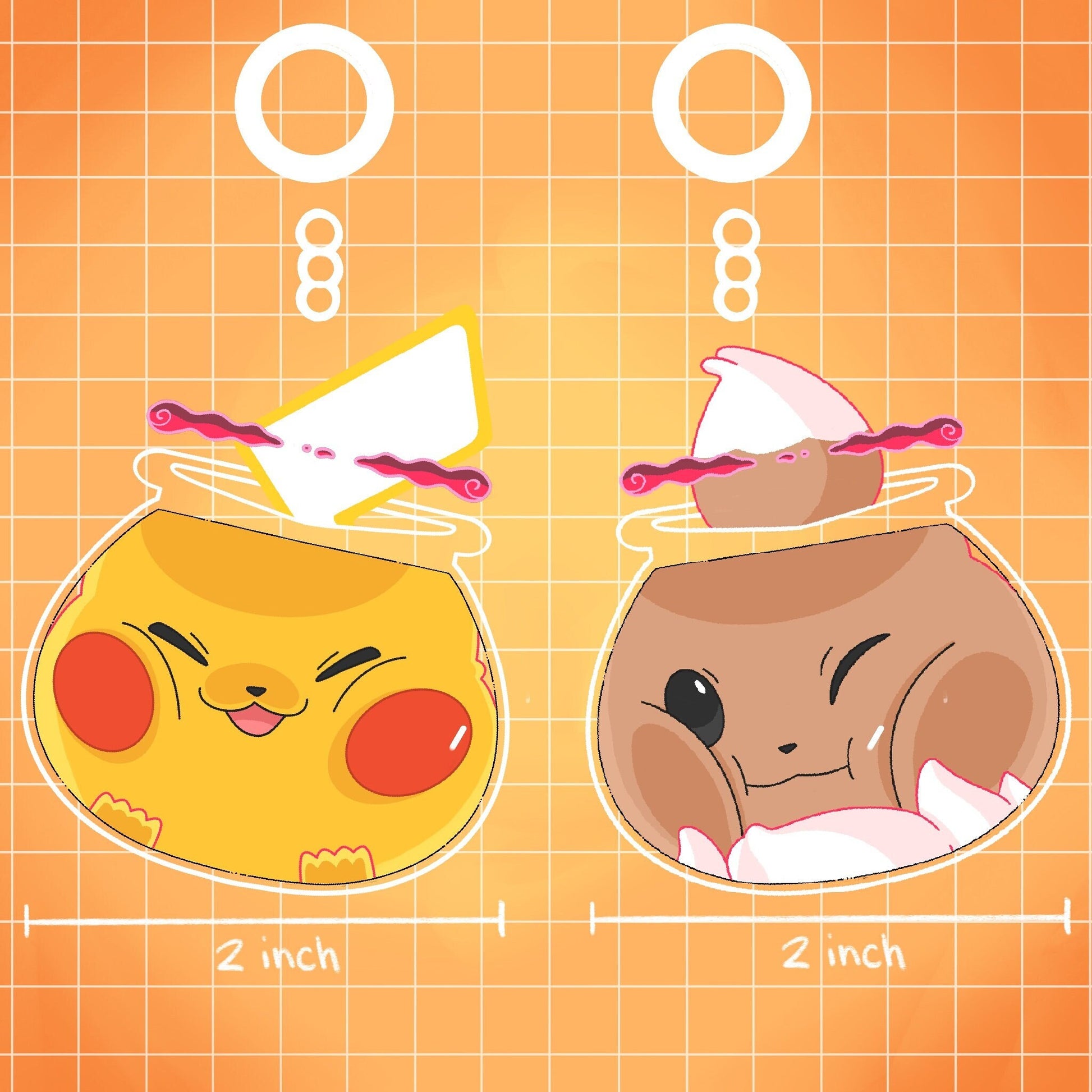 PokéBowls | Pokémon Keychains | Series 3