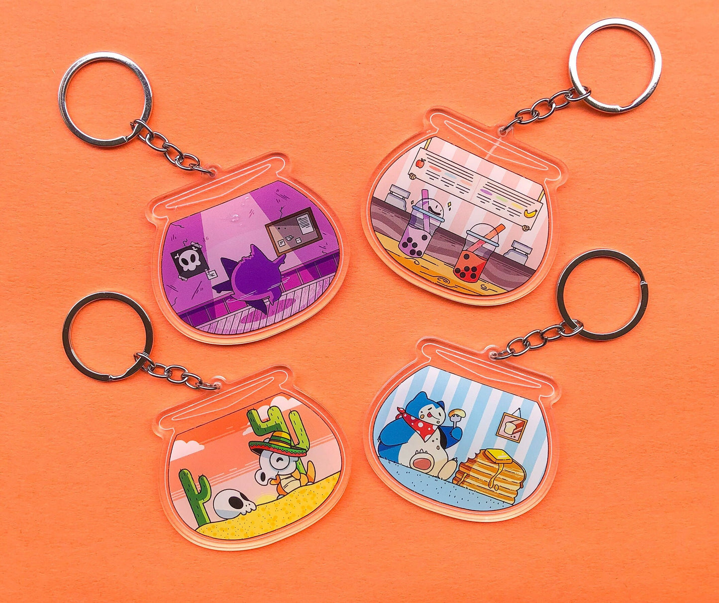 PokéBowls | Pokémon Keychains