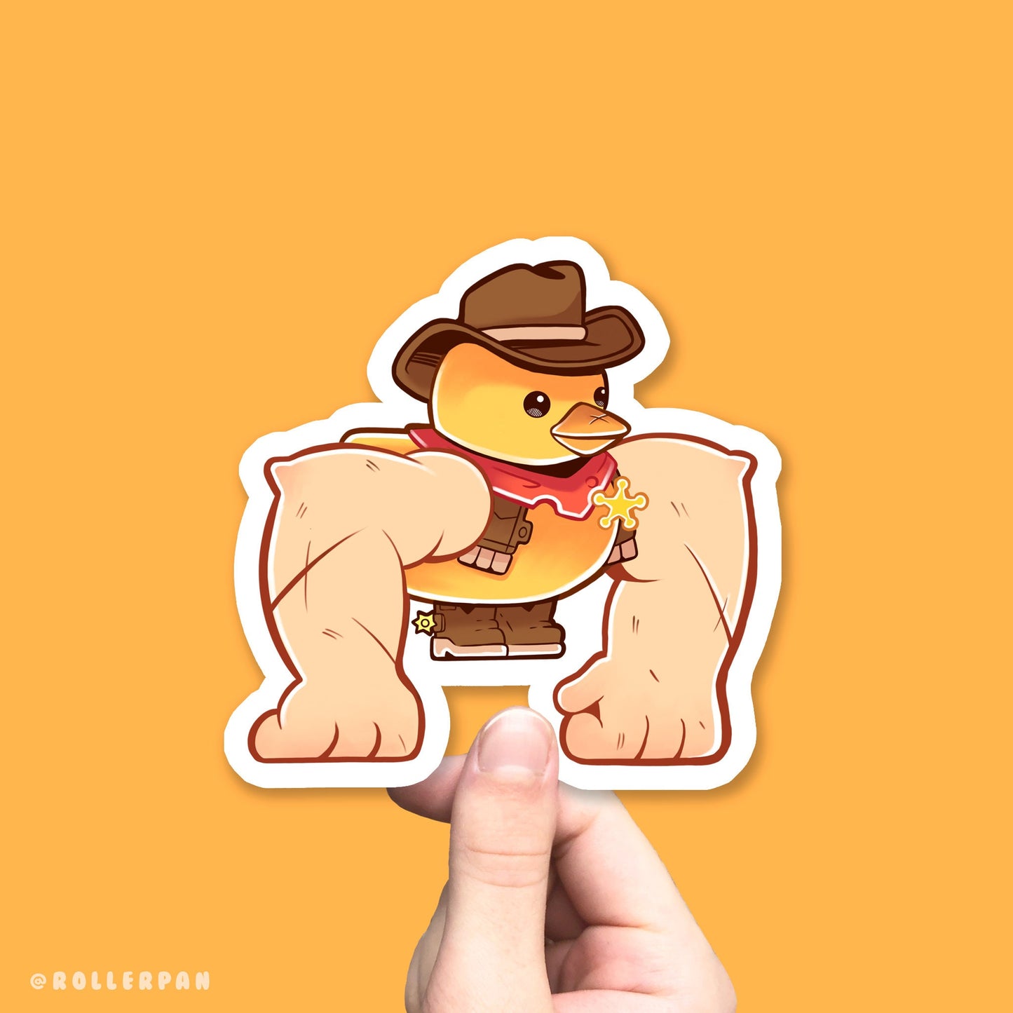 Duck Law Sticker | Cute Sticker