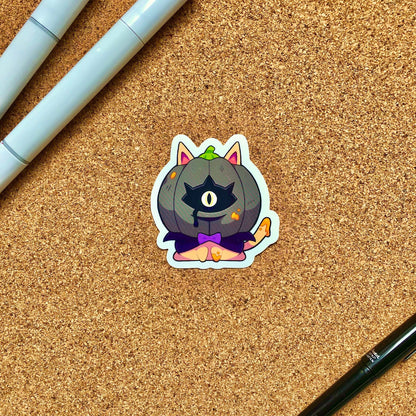 Pumpkin Cat | Halloween Sticker