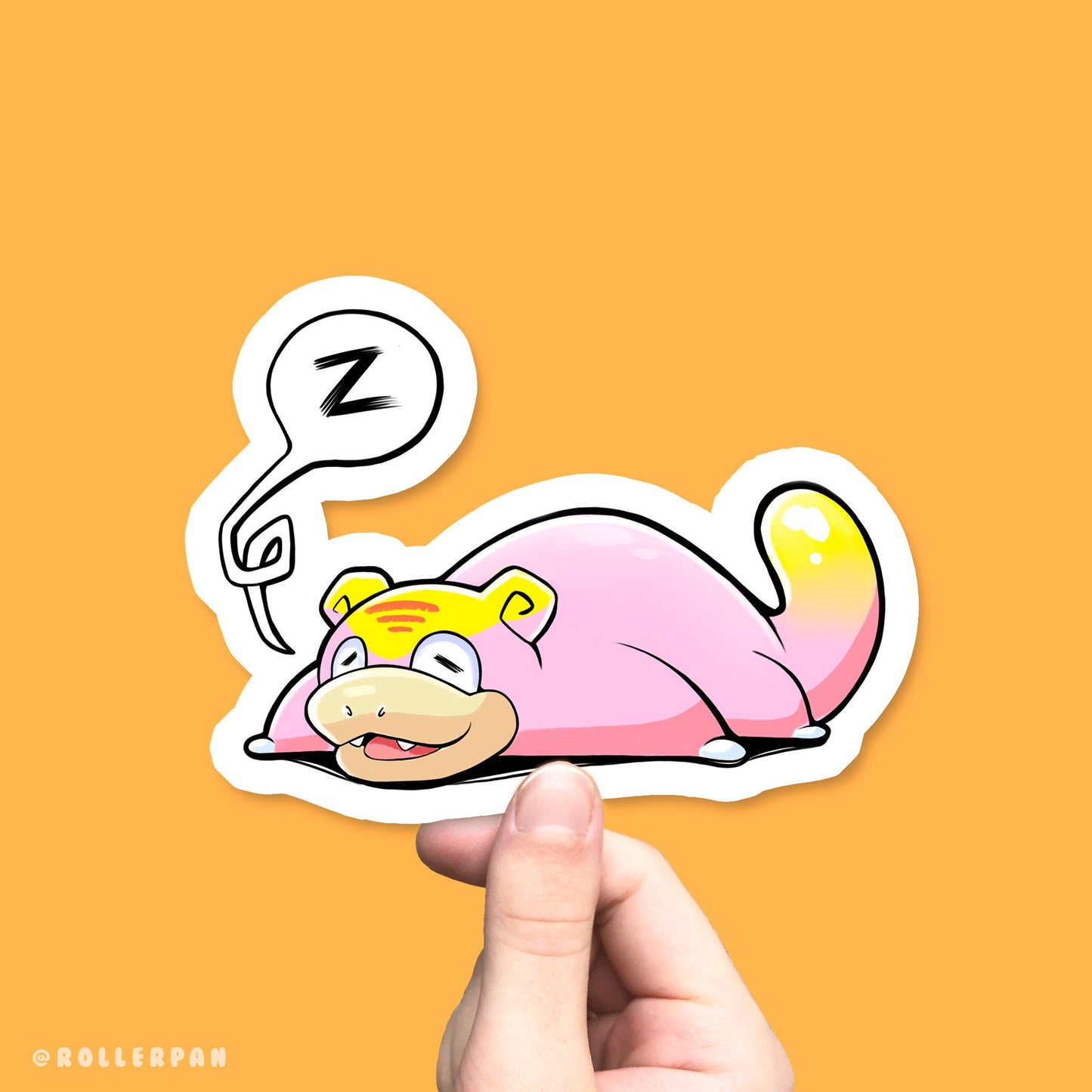 Sleeping Galarian Slowpoke | Cute Sticker