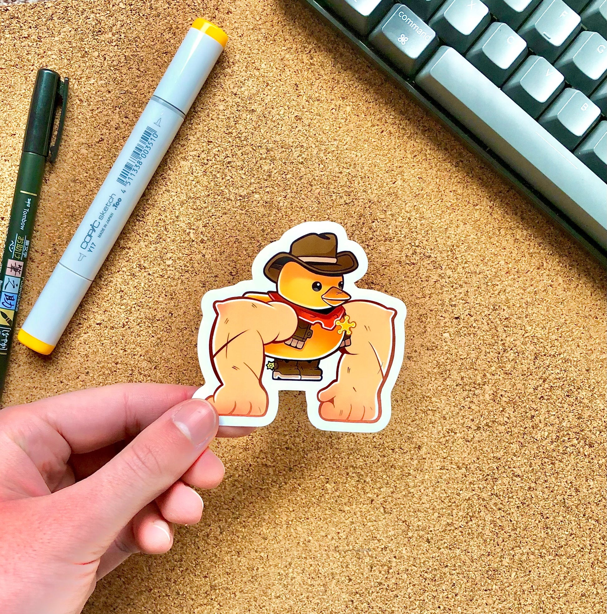 Duck Law Sticker | Cute Sticker