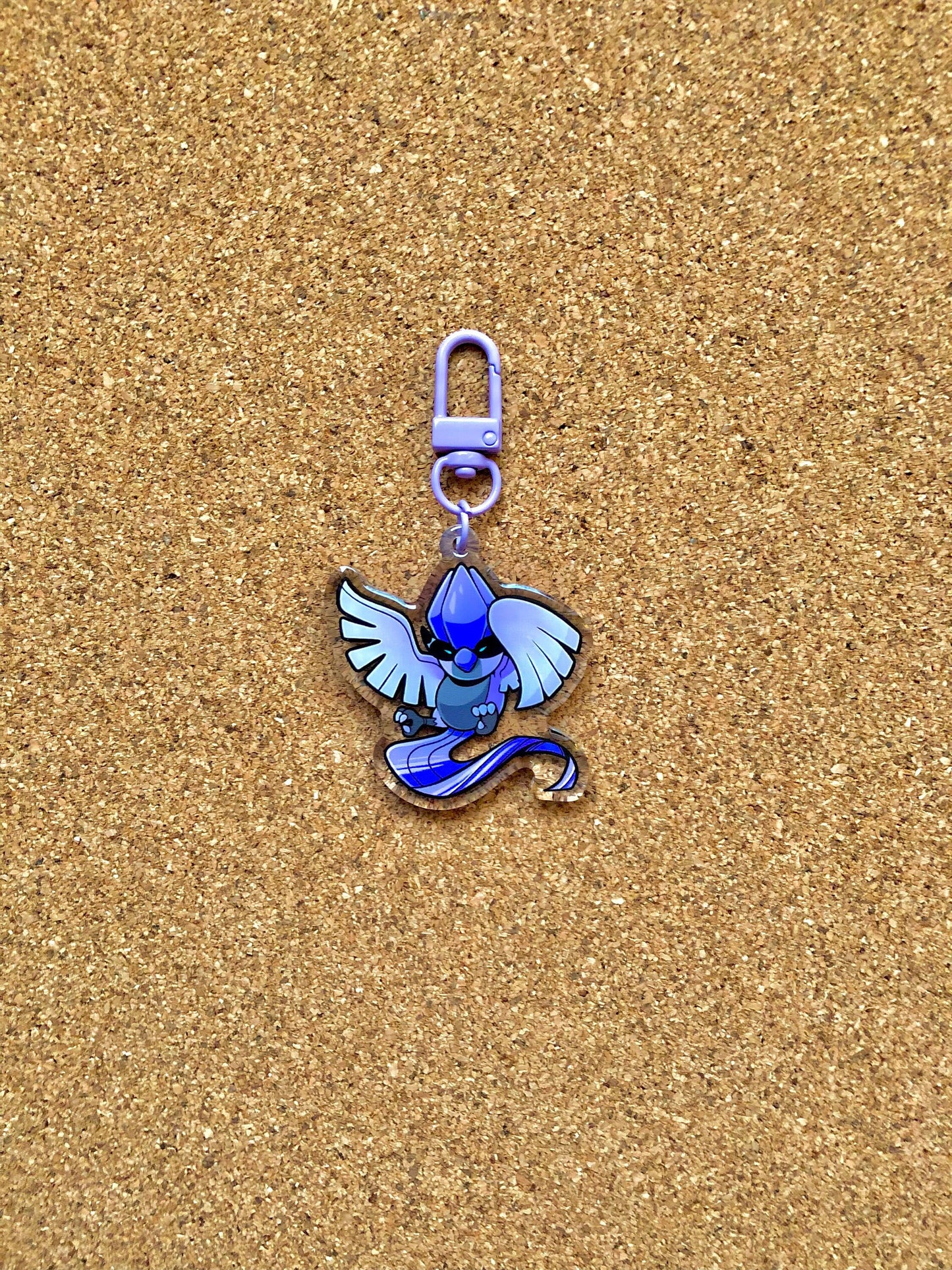 Galarian Articuno Keychain | Pokemon Keychain