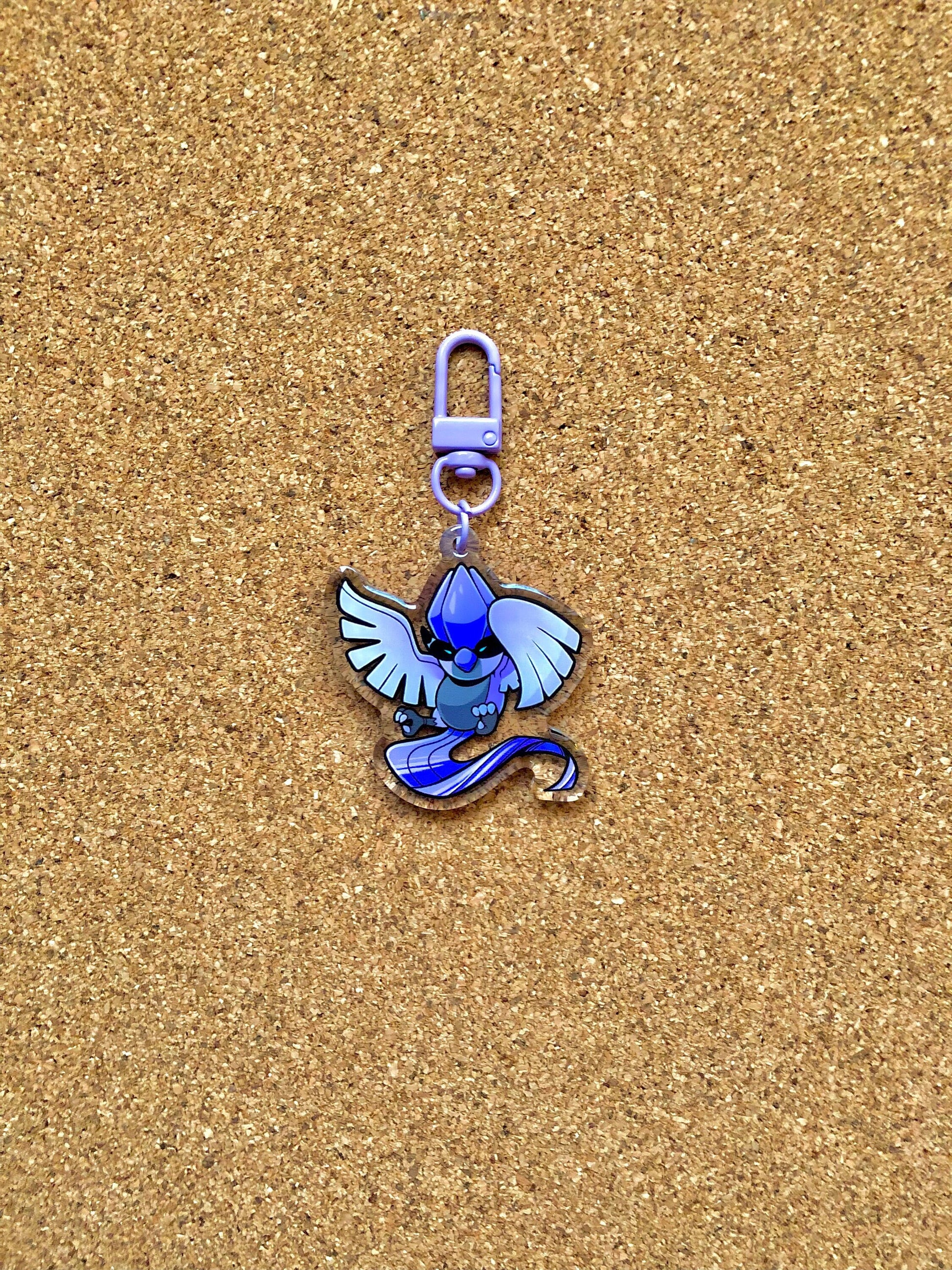 Galarian Articuno Keychain | Pokemon Keychain