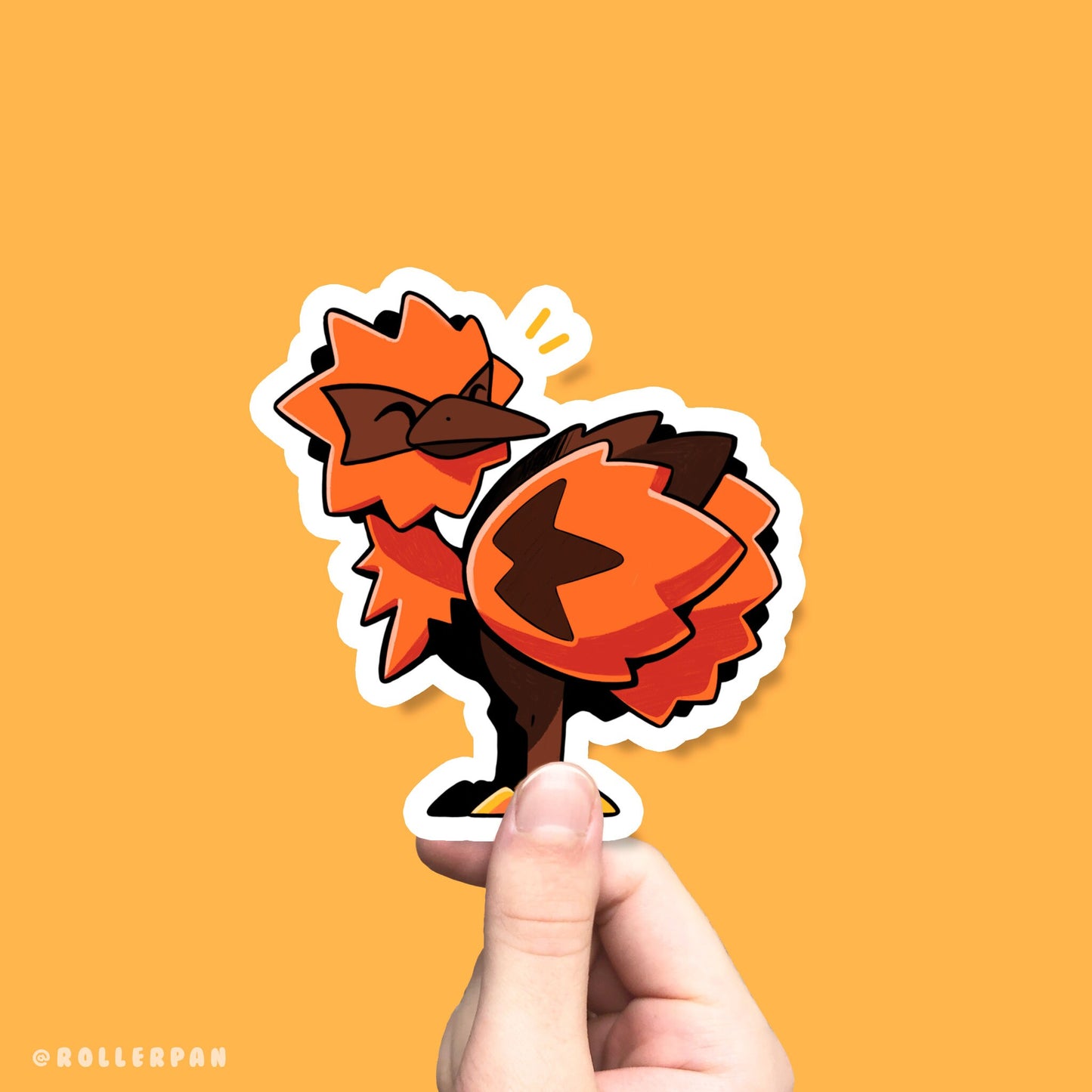 Galarian Zapdos Sticker | Pokemon Sticker