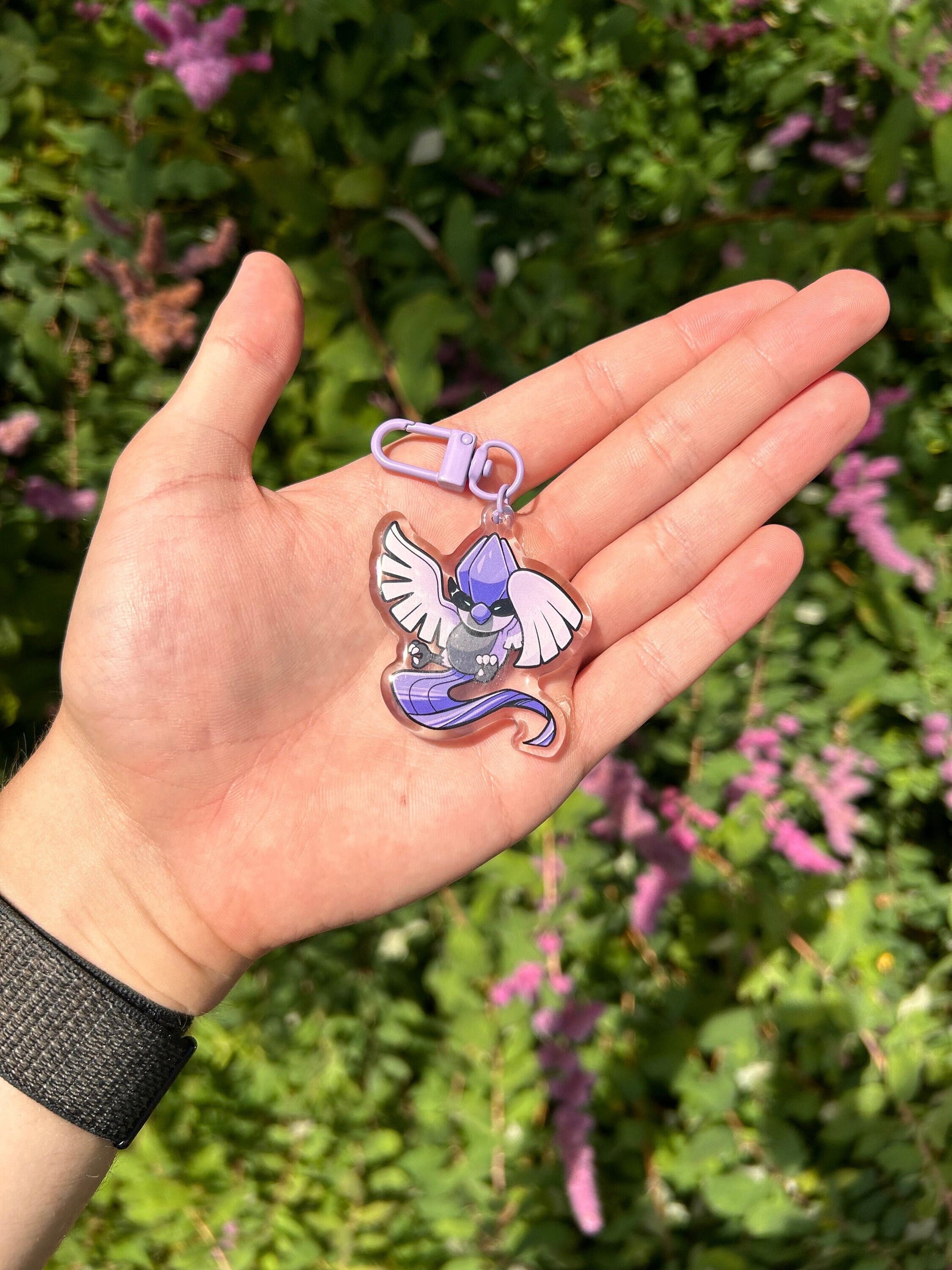 Galarian Articuno Keychain | Pokemon Keychain