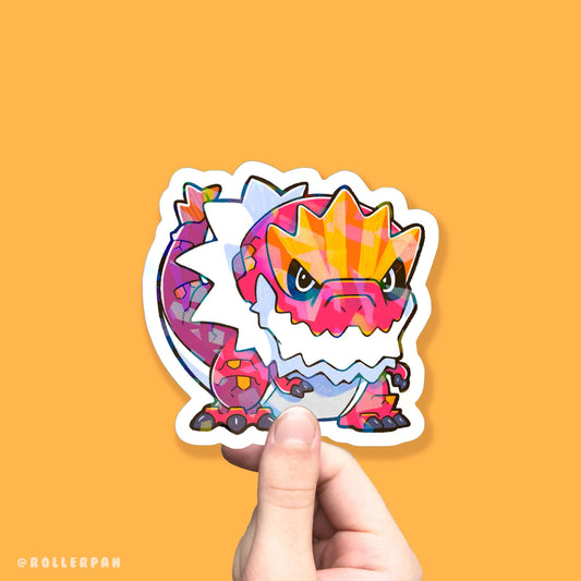 Tyrantrum Sticker I Pokemon Holographic Sticker