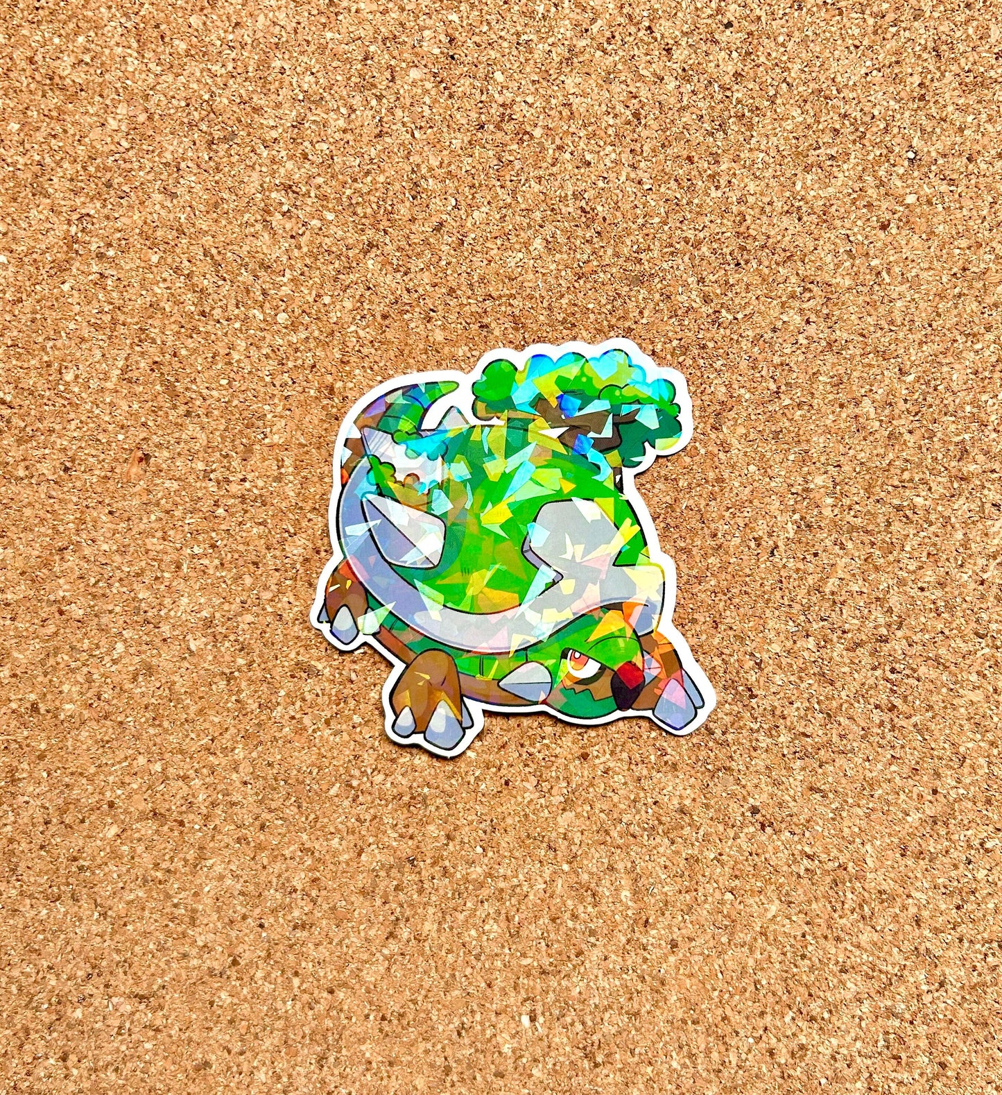 Torterra Sticker I Pokemon Holographic Sticker