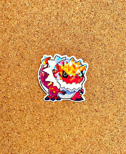 Tyrantrum Sticker I Pokemon Holographic Sticker